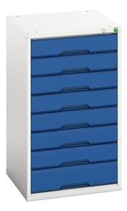 Verso 525Wx550Dx900H 8 Drawer Cabinet Bott Verso Drawer Cabinets 525 x 550  Tool Storage for garages and workshops 34/16925033.11 Verso 525 x 550 x 900H Drawer Cabinet.jpg